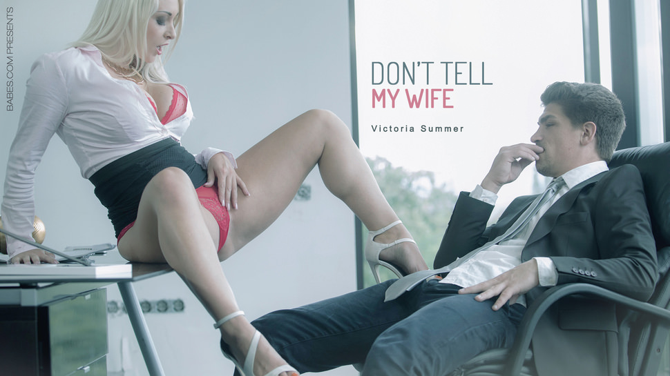 [Babes.com] Victoria Summer (Don't Tell My Wife / 06.12.15) [2015 г., Blonde, Work Fantasies, Big Dick, Couples Fantasies, Business Woman, Blowjob (POV), Big Tits, Big Tits Worship, High Heels, 720p]