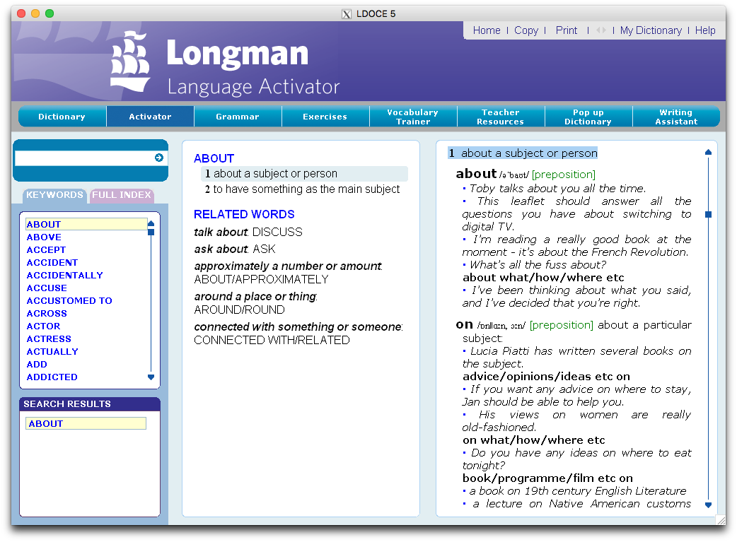 Longman contemporary english