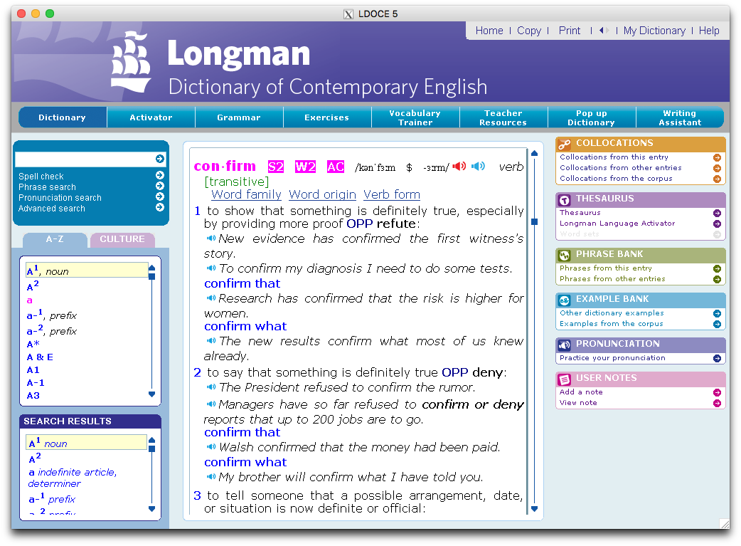 Longman contemporary english