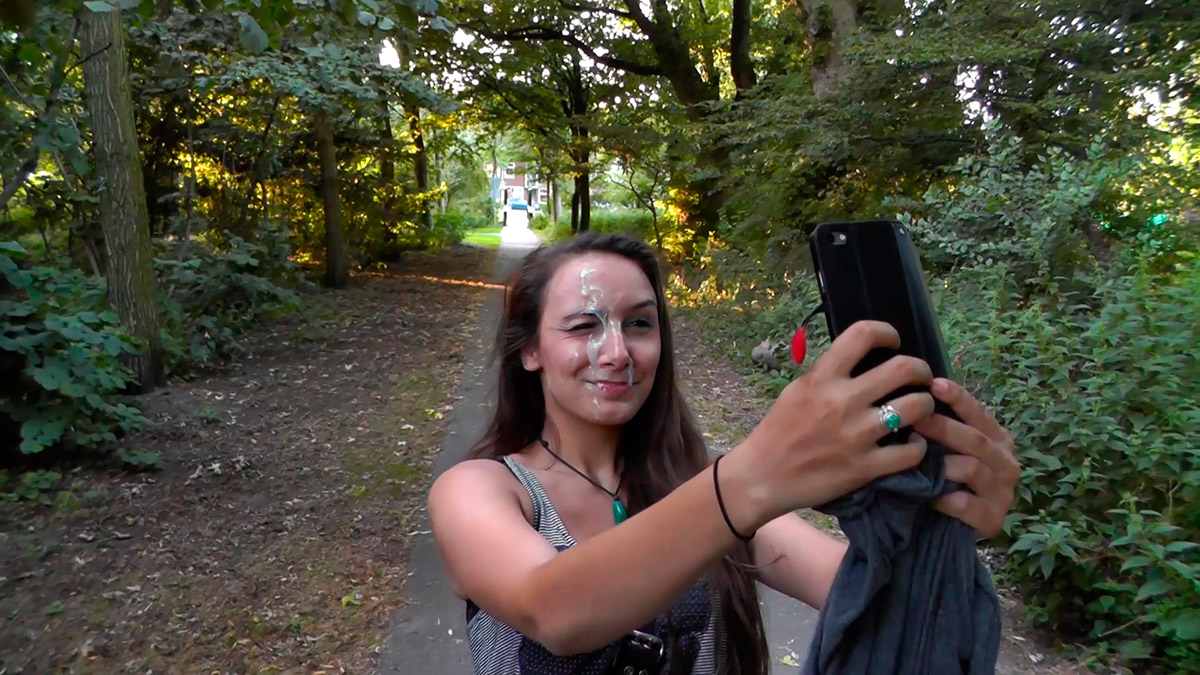 Mariah Leonne - Super risky POV public facial